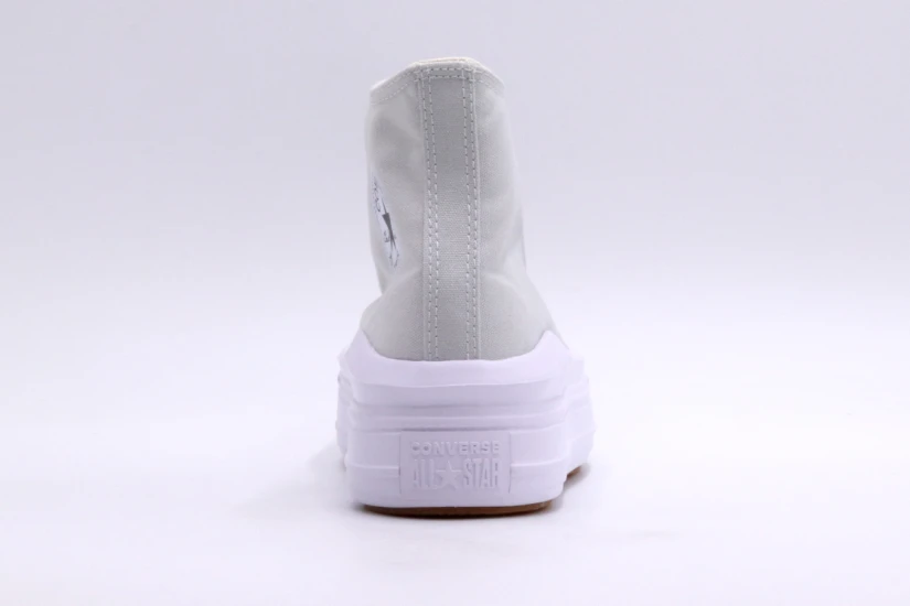 Converse Chuck Taylor All Star Move Platform Sneakers Γκρι, Λευκά