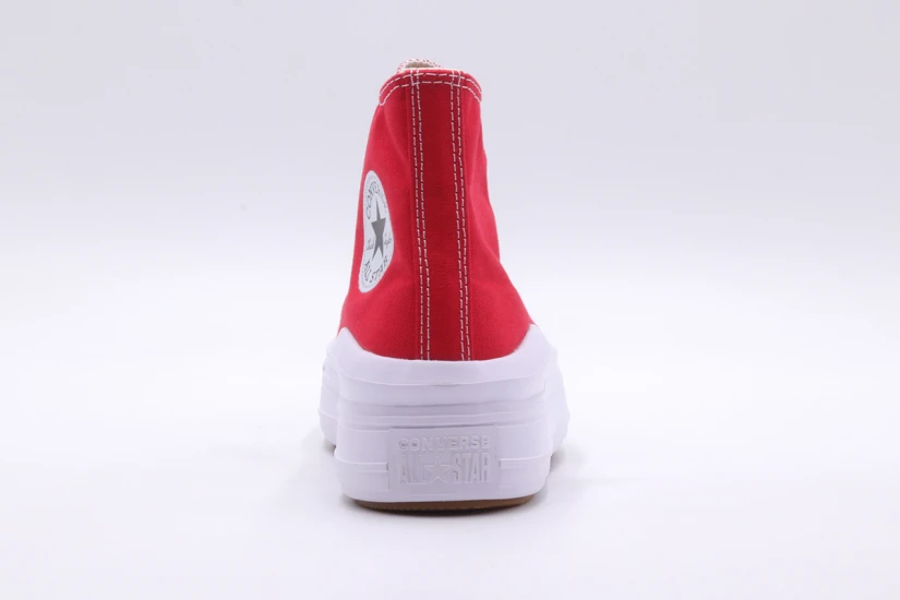 Converse Chuck Taylor All Star Move Sneakers Κόκκινα, Λευκά