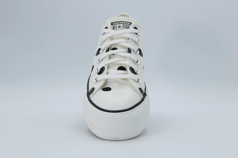 Converse Chuck Taylor All Star Lift Platform Sneakers Εκρού, Μαύρα