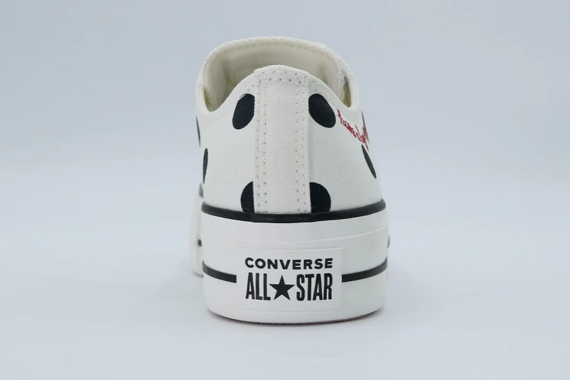 Converse Chuck Taylor All Star Lift Platform Sneakers Εκρού, Μαύρα