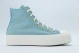 Converse Chuck Taylor All Star Lift Gold Sneakers με Πλατφόρμα