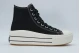 Converse Chuck Taylor All Star Move Retro Sport Sneakers Μαύρα, Εκρού