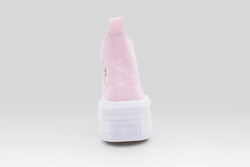 Converse Chuck Taylor All Star Move Platform Canvas Sneakers Ροζ, Λευκά