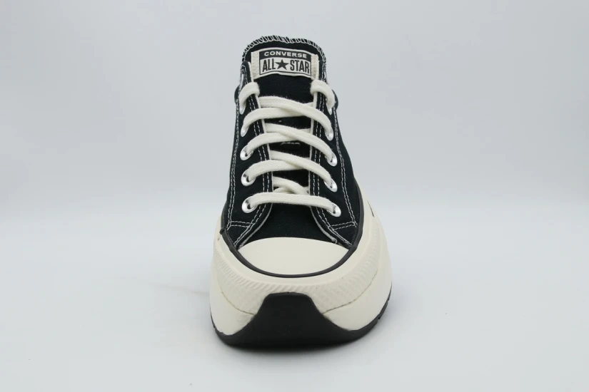 Converse Run Star Crush Γυναικεία Sneakers Μαύρα, Εκρού