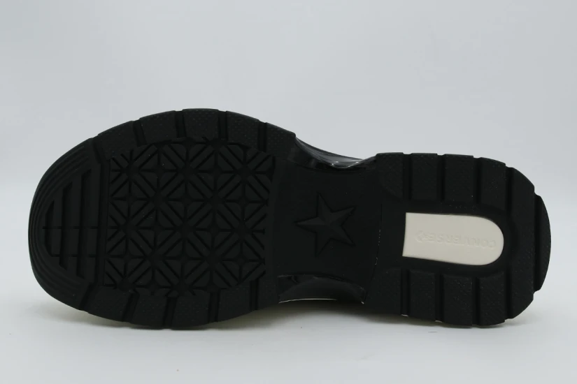 Converse Run Star Crush Γυναικεία Sneakers Μαύρα, Εκρού