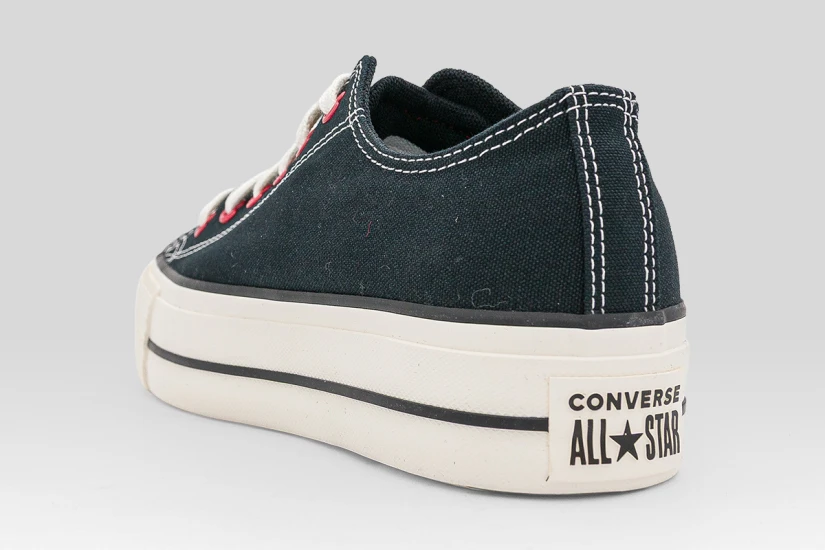 Converse Chuck Taylor All Star Lift Platform Hearts Sneakers Μαύρα, Κόκκινα, Λευκά