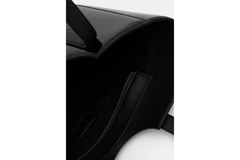 Karl Lagerfeld Essential Pu Ns Γυναικεία Τσάντα Shopper Μαύρη