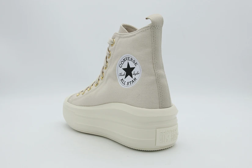 Converse Chuck Taylor All Star Moves Zippers Γυναικεία Sneakers Εκρού, Μπεζ