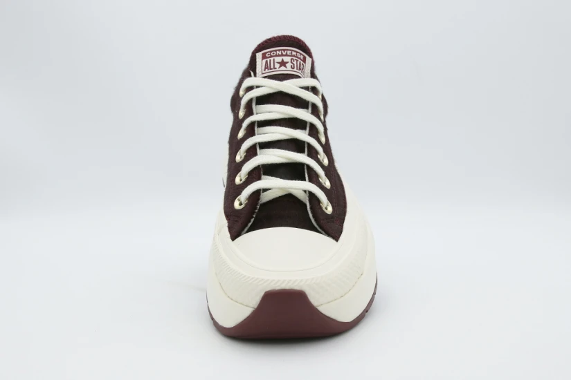 Converse Run Star Crush Γυναικεία Sneakers Μπορντό, Εκρού