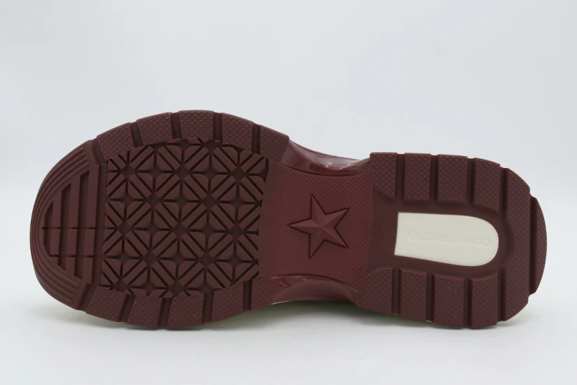 Converse Run Star Crush Γυναικεία Sneakers Μπορντό, Εκρού