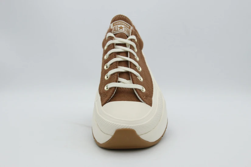 Converse Run Star Crush Γυναικεία Sneakers Καφέ, Εκρού