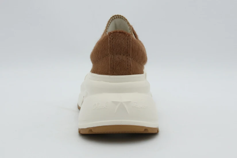 Converse Run Star Crush Γυναικεία Sneakers Καφέ, Εκρού