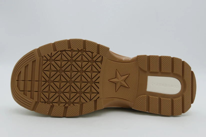 Converse Run Star Crush Γυναικεία Sneakers Καφέ, Εκρού