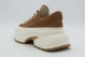 Converse Run Star Crush Γυναικεία Sneakers Καφέ, Εκρού