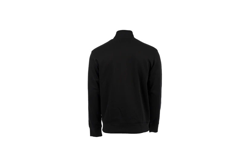 Russell Half Zip Ανδρική Μακρυμάνικη Μπλούζα Με Φερμουάρ Μαύρη