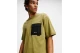 Karl Lagerfeld Relaxed Pocket Ανδρικό Κοντομάνικο T-Shirt Χακί