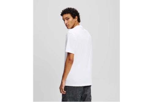 Karl Lagerfeld Monogram T-Shirt Ανδρικό (A2M17072 100)