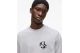Karl Lagerfeld Monogram Ανδρικό Κοντομάνικο T-Shirt Γκρι Ανοιχτό