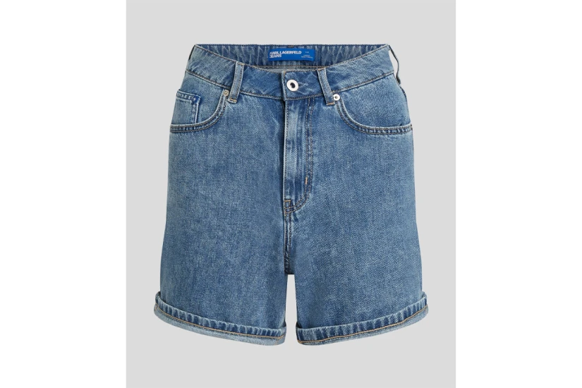 Karl Lagerfeld High Rise Γυναικείο Denim Σορτς