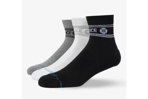 Stance Vital Quarter Κάλτσες Ψηλές 3 Ζευγάρια (A356A25VIT-MUL)