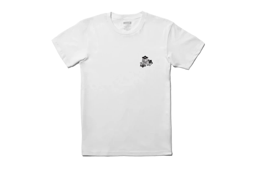 Stance High Roller Ανδρικό Κοντομάνικο T-Shirt Λευκό