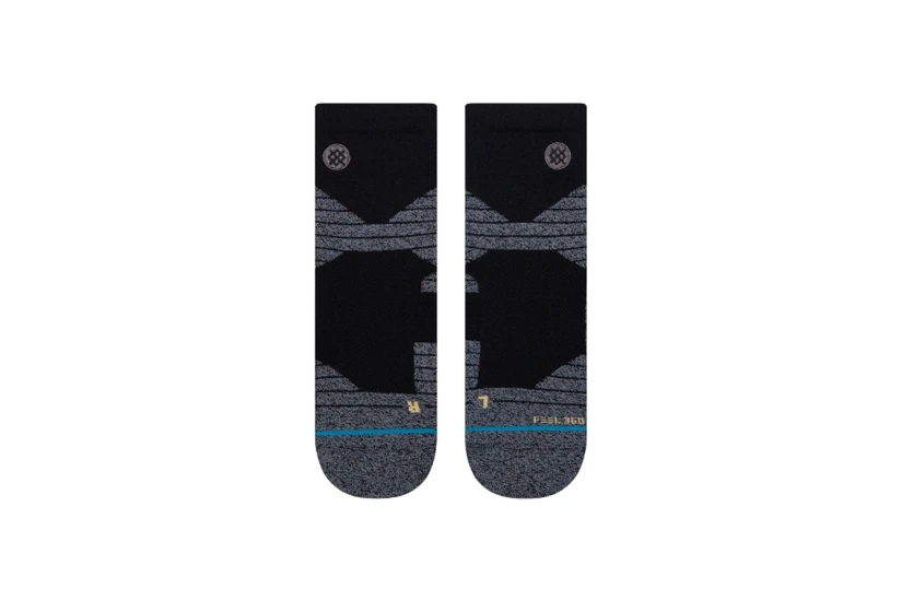 Stance Icon Sport Unisex Ψηλές Κάλτσες Μαύρες, Ανθρακί