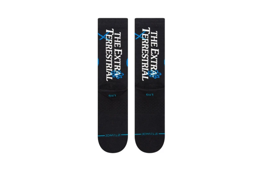 Stance Extra Terrestrial Unisex Κάλτσες μέχρι τη Γάμπα Μαύρες