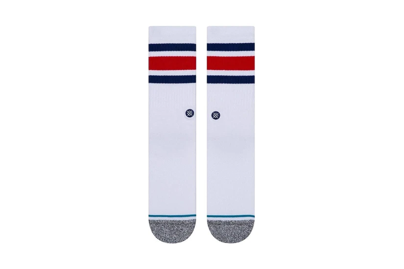 Stance Boyd Staple Unisex Κάλτσες μέχρι τη Γάμπα Λευκές
