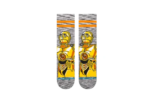 Stance C3Po Star Wars Κάλτσες Ψηλές 1 Ζευγάρι (A556A25C3P-GLD)
