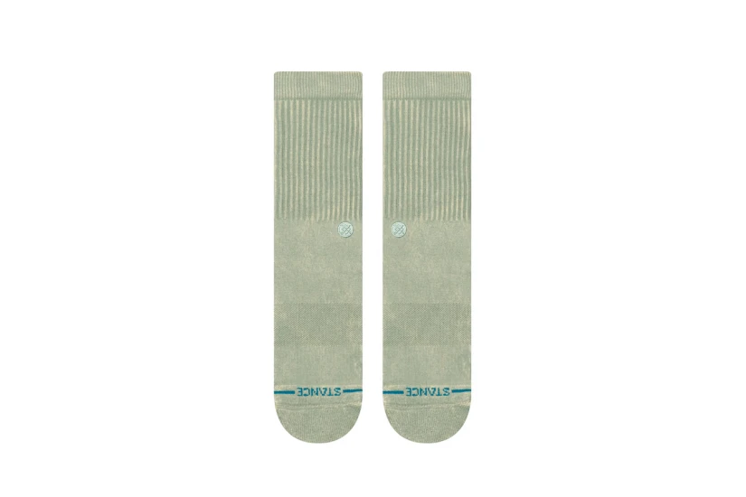 Stance Icon Dyed Unisex Ψηλές Κάλτσες Φυστικί 1 Ζευγάρι