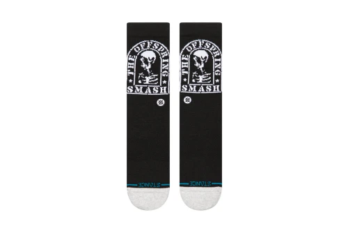 Stance Smashed Crew Κάλτσες Ψηλές 1 Ζευγάρι (A556A25SMA-BLK)