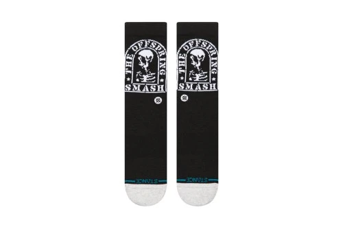 Stance Smashed Crew Κάλτσες Ψηλές 1 Ζευγάρι (A556A25SMA-BLK)