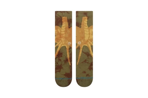 Stance Face Hugger Crew Κάλτσες Ψηλές 1 Ζευγάρι (A556C26FAC-BRN)