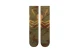 Stance Face Hugger Crew Κάλτσες μέχρι τη Γάμπα Καφέ, Λαδί 1 Ζευγάρι