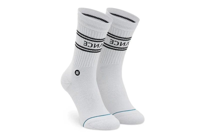 Stance Basic Κάλτσες μέχρι τη Γάμπα Λευκές 3 Ζευγάρια