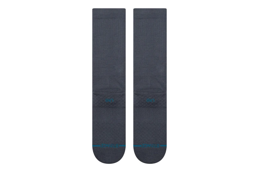 Stance Signature Crew Κάλτσες μέχρι τη Γάμπα Γκρι Σκούρο 1 Ζευγάρι