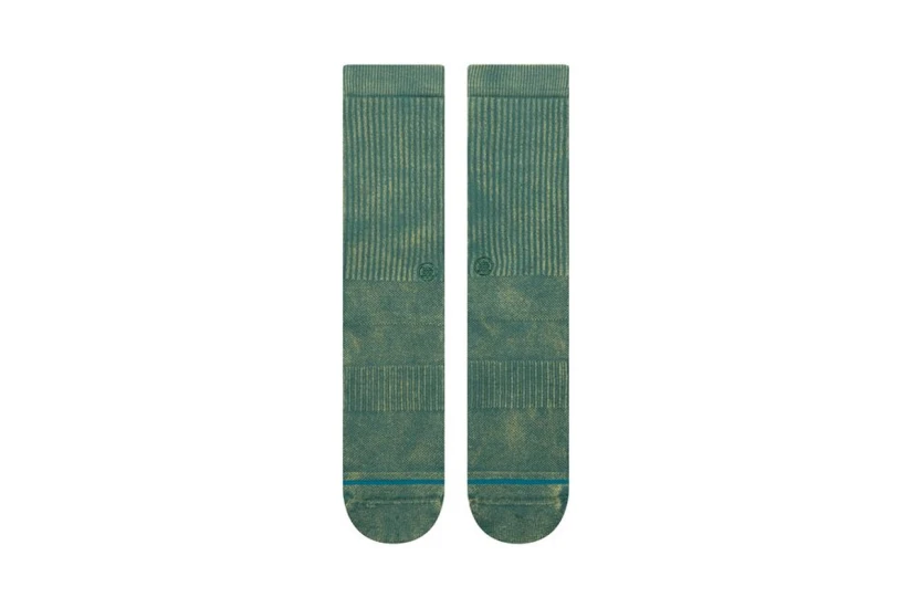 Stance Signature Wash Crew Κάλτσες μέχρι τη Γάμπα Πράσινες 1 Ζευγάρι