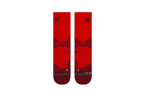 Stance Icon Sport Κάλτσες Ψηλές 1 Ζευγάρι (A55921SC-RED)