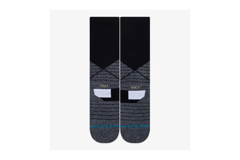 Stance Icon Sport Unisex Κάλτσες μέχρι τη Γάμπα Μαύρες, Ανθρακί