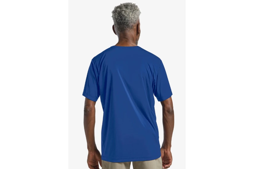 Jack Wolfskin Peak Graphic Ανδρικό Κοντομάνικο T-Shirt Μπλε