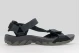 Jack Wolfskin Ridge Ανδρικά Σανδάλια Μαύρα