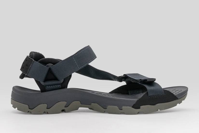 Jack Wolfskin Ridge Ανδρικά Σανδάλια Μαύρα