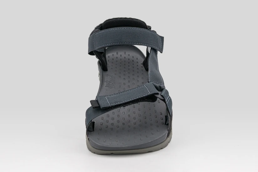 Jack Wolfskin Ridge Ανδρικά Σανδάλια Μαύρα