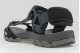 Jack Wolfskin Ridge Ανδρικά Σανδάλια Μαύρα