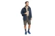 Jack Wolfskin Taunus 100 Fleece 3-In-1 Ανδρική Ζακέτα Fleece Μπλε Σκούρο