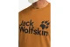 Jack Wolfskin Brand Ανδρικό Κοντομάνικο T-Shirt Πορτοκαλί