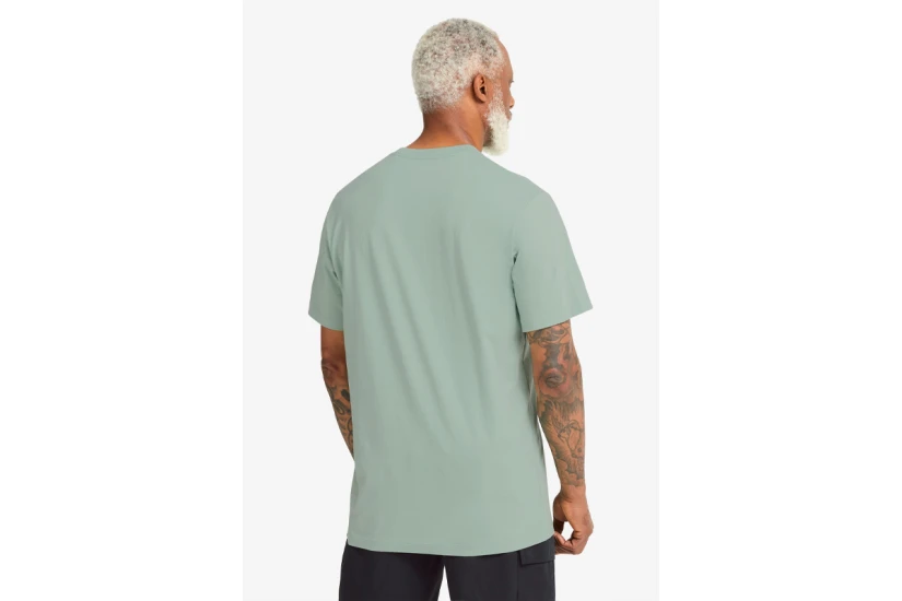 Jack Wolfskin Brand Ανδρικό Κοντομάνικο T-Shirt Βεραμάν