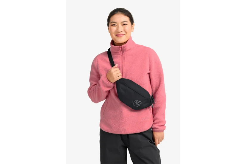 Jack Wolfskin Berkeley Hipbag Τσαντάκι Μέσης Μαύρο