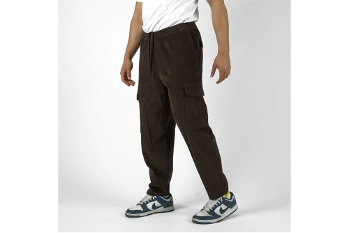 Bee Unusual Baggy Corduroy Παντελόνι Cargo Ανδρικό (AB-256019)