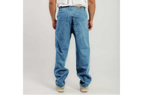 Bee Unusual Relaxed Washed Παντελόνι Τζιν Ανδρικό (AB-257021)